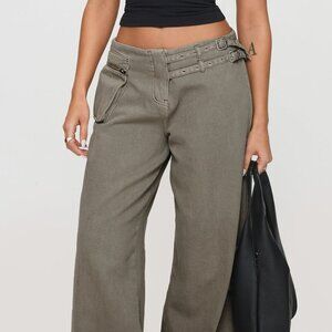 Wide Leg Jeans with Pockets